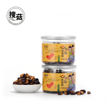 Paquete de vacío a temperatura baja shiitake crisps of Honey Buttered Flavor